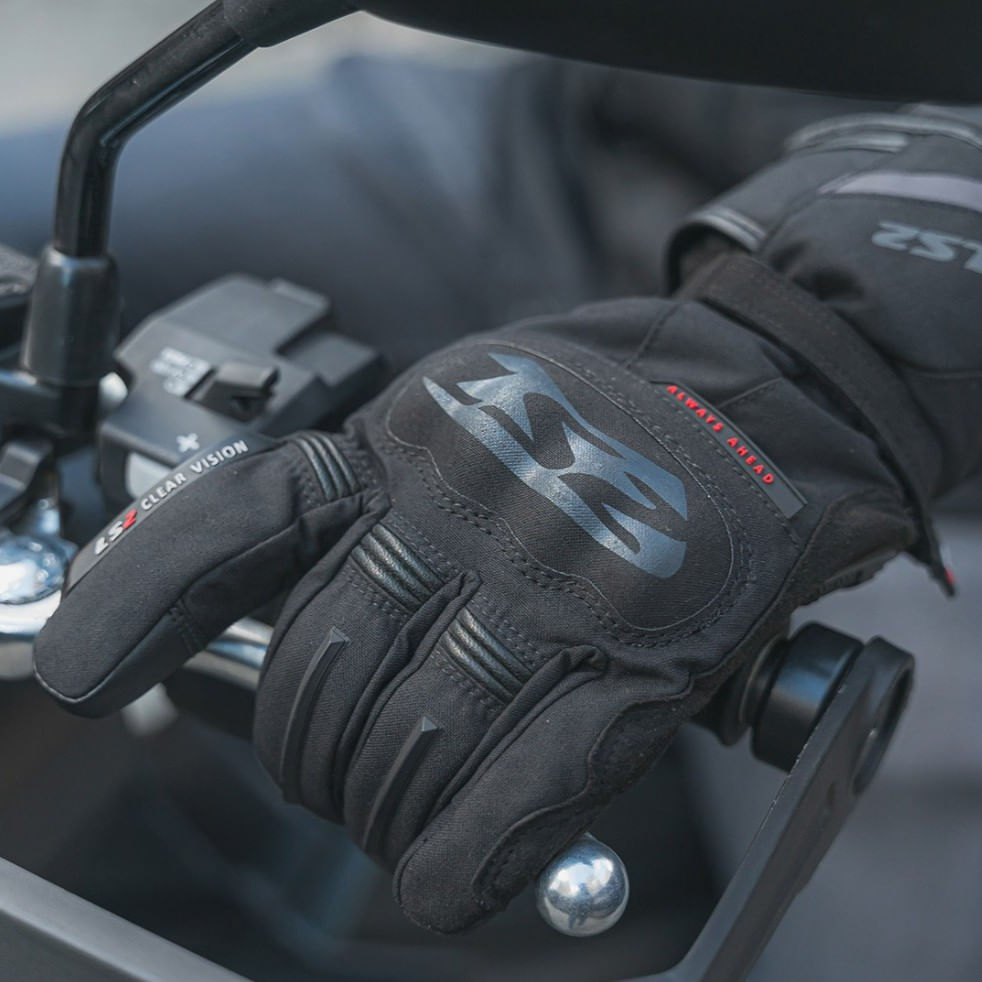 Guante LS2 Snow Hombre Negro